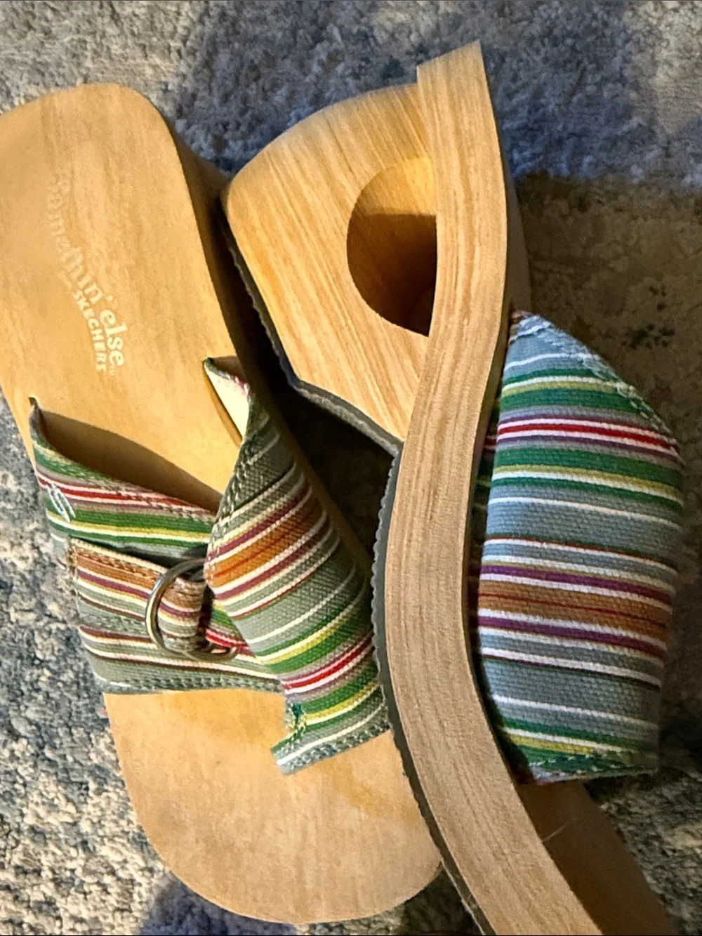 3 pairs size 8 1/2 women’s sandals, great brands and styles.